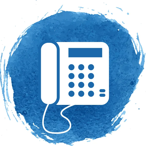 Comunicação, chamada, ícone do telefone — Vetor de Stock