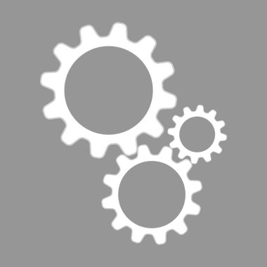 Ayarları düz simgesi.