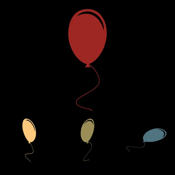气球图标集 — 图库矢量图片