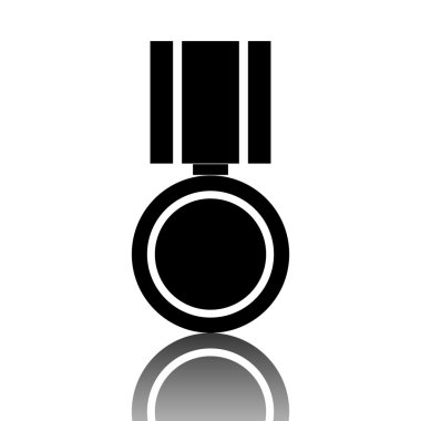 Madalya ikonu. vektör illüstrasyonu