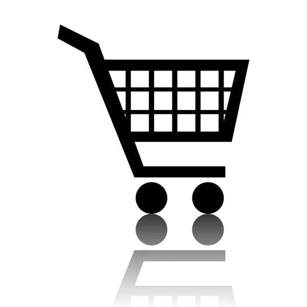 Icônes panier d'achat pour les achats en ligne- vecteur — Image vectorielle