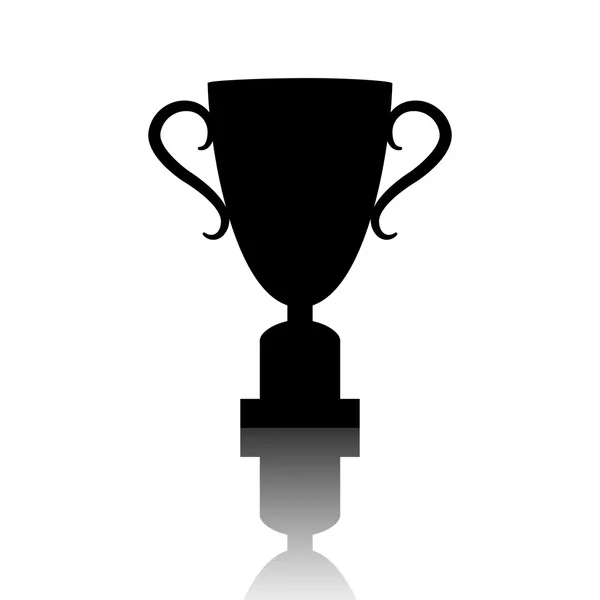 Champions cup pictogram. vectorillustratie — Stockvector