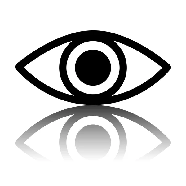 Eye Icon. Vector illustration — Stock Vector