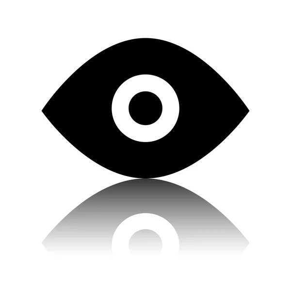 Icono del ojo. Vector — Archivo Imágenes Vectoriales