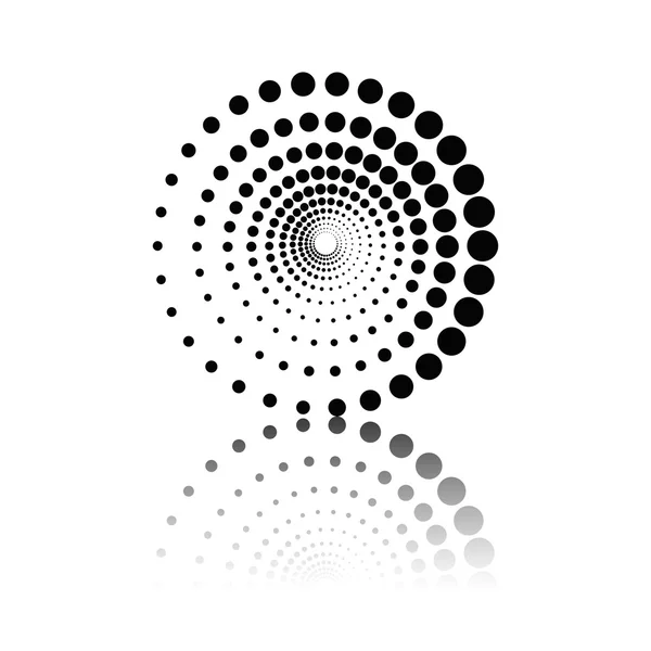 抽象的なテクノロジーの円要素 — ストックベクタ
