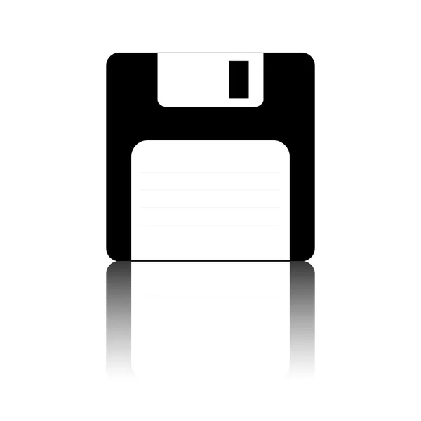 Floppy disk  Vector icon — Stock Vector