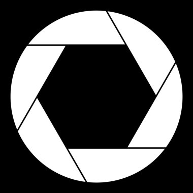 Beyaz fotoğraf simge