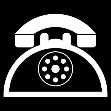 Retro telefon web simgesi