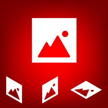 Basit web simge vektör görüntü olarak ayarlayın. İzometrik etkisi