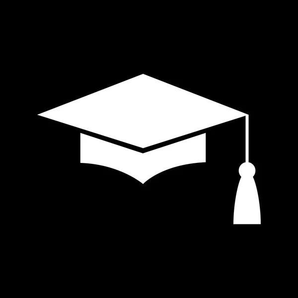 Placa de argamassa ou tampa de graduação — Vetor de Stock