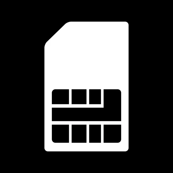 Sim カードのアイコン — ストックベクタ