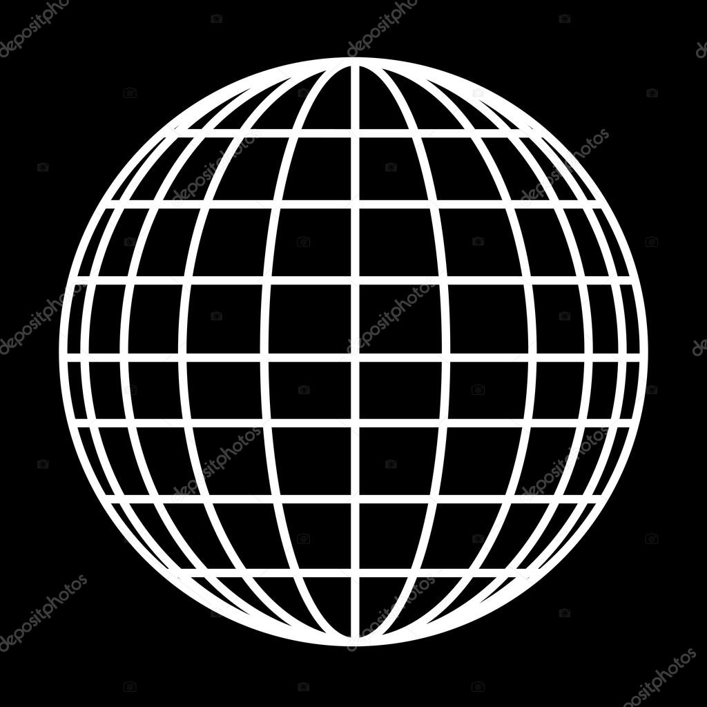 Earth Globe - Vector icon Stock Vector by ©Asmati1702@gmail.com 95050974