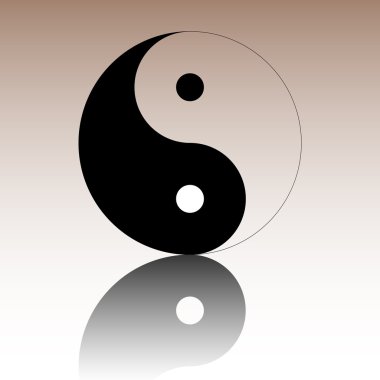 Ying yang uyum ve dengenin sembolü.
