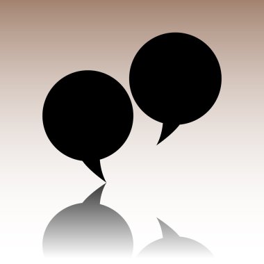 konuşma balonu simgesi.