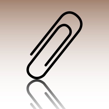 Siyah atacı simgesi. Vektör