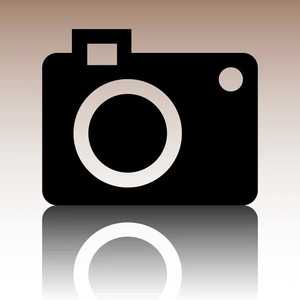 Vector camera-icoontje — Stockvector