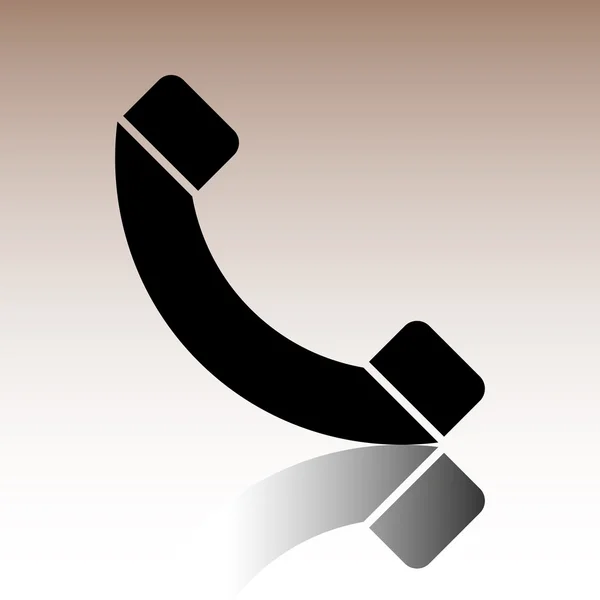 Telefon-Symbol im Vektor — Stockvektor