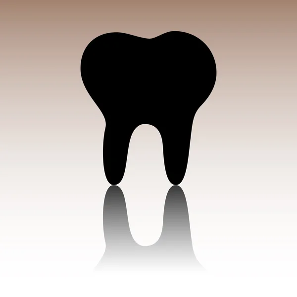 Tooth Icon in vector — Stock Vector