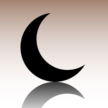 Black Moon icon clipart