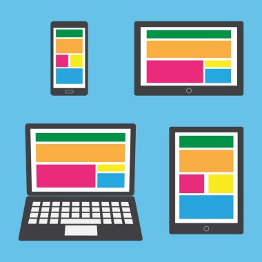 Farklı modern kişisel Araçlar.