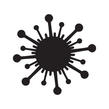 Vektör virüs simgesi