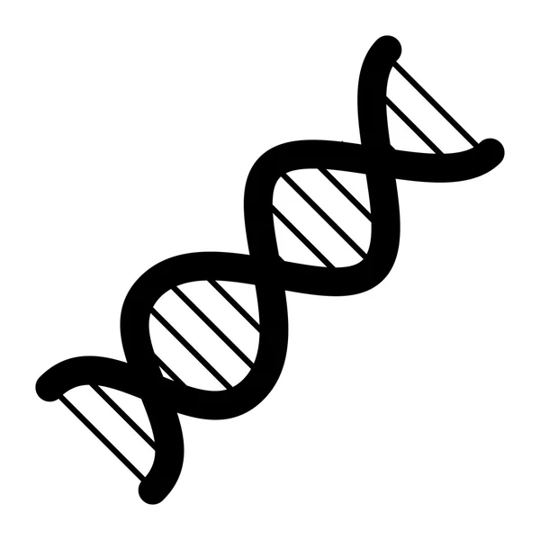 Het dna-pictogram — Stockvector