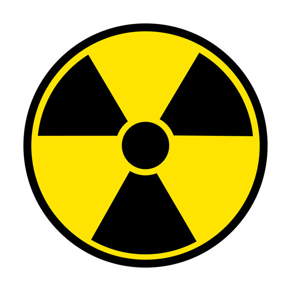 Radiation Round Sign