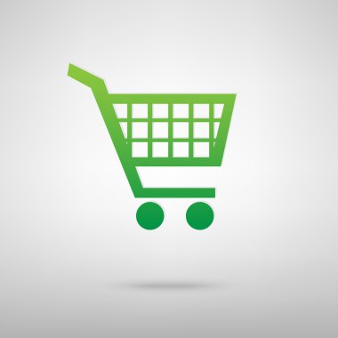 alışveriş sepeti simgeleri.