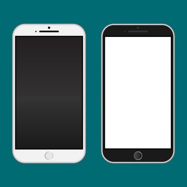 Modern gadget illüstrasyon