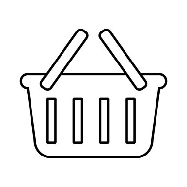 Alışveriş çizgisi simgesi