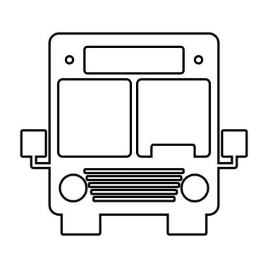 Otobüs satırı simgesi