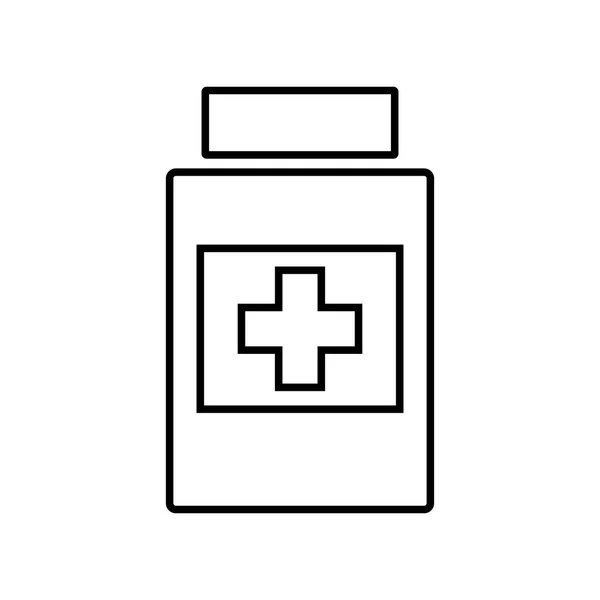 Medische lijn pictogram — Stockvector