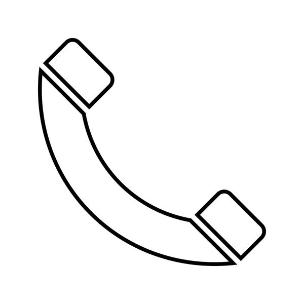 Phone line icon — Stock Vector