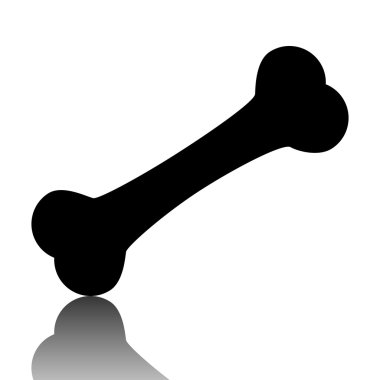 vektorové kostní ikona