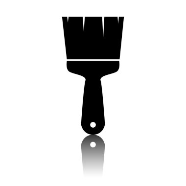 Fırça simge vektör