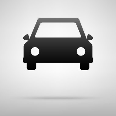 Araba siyah simgesi