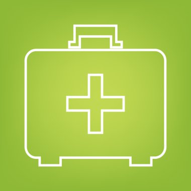 İlk yardım kutusu satırı simgesi