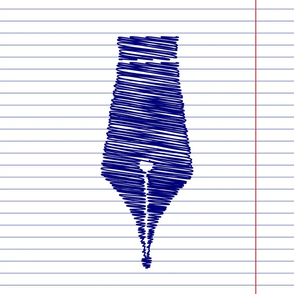 Illustration de stylo — Image vectorielle
