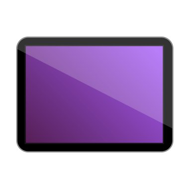 Modern tablet illüstrasyon