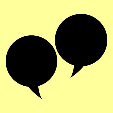 konuşma balonu simgesi