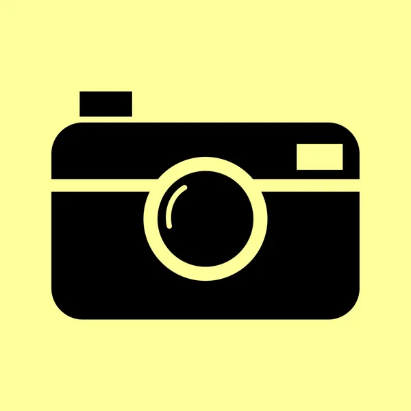 Icono de cámara fotográfica digital — Archivo Imágenes Vectoriales