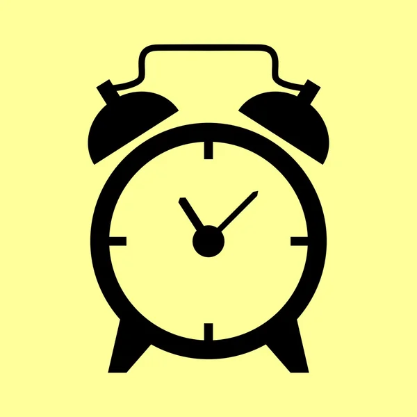 Reloj despertador Signo — Vector de stock
