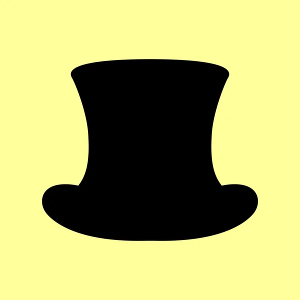 Señal sombrero superior — Vector de stock