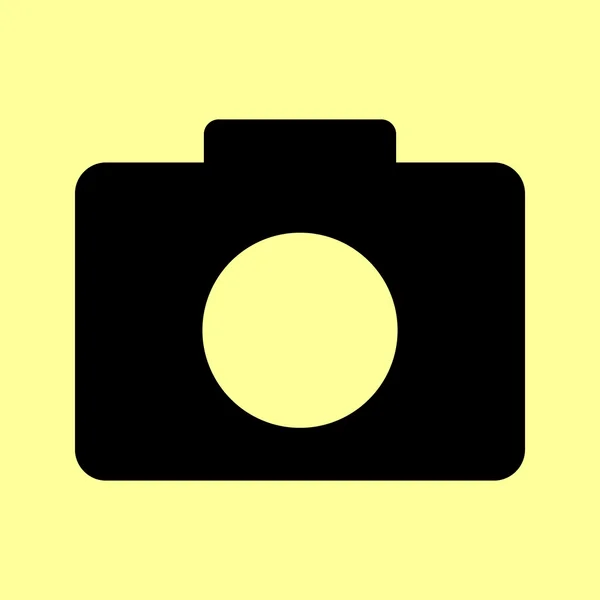 Icono de cámara fotográfica digital — Archivo Imágenes Vectoriales