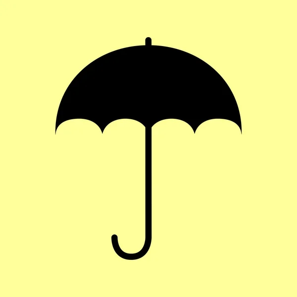 Parapluie signe icône — Image vectorielle