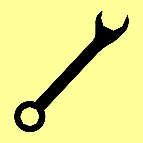 Korsade nycklar tecken — Stock vektor