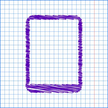 Karalama kutsal kişilerin resmi üstünde okul gazetesi