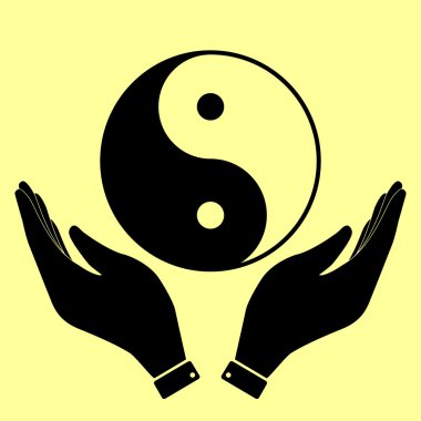 Ying yang sembolü uyum