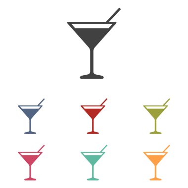 Kokteyl Icons set