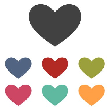 Kalp işaretleri seti